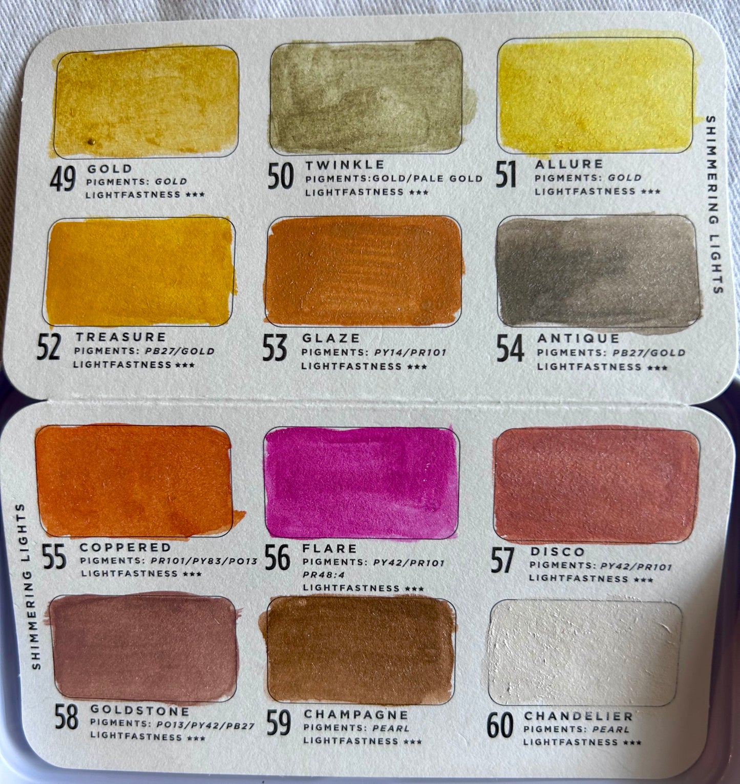 Watercolor Confections Paint Set - Shimmering Lights | Redesign with Prima