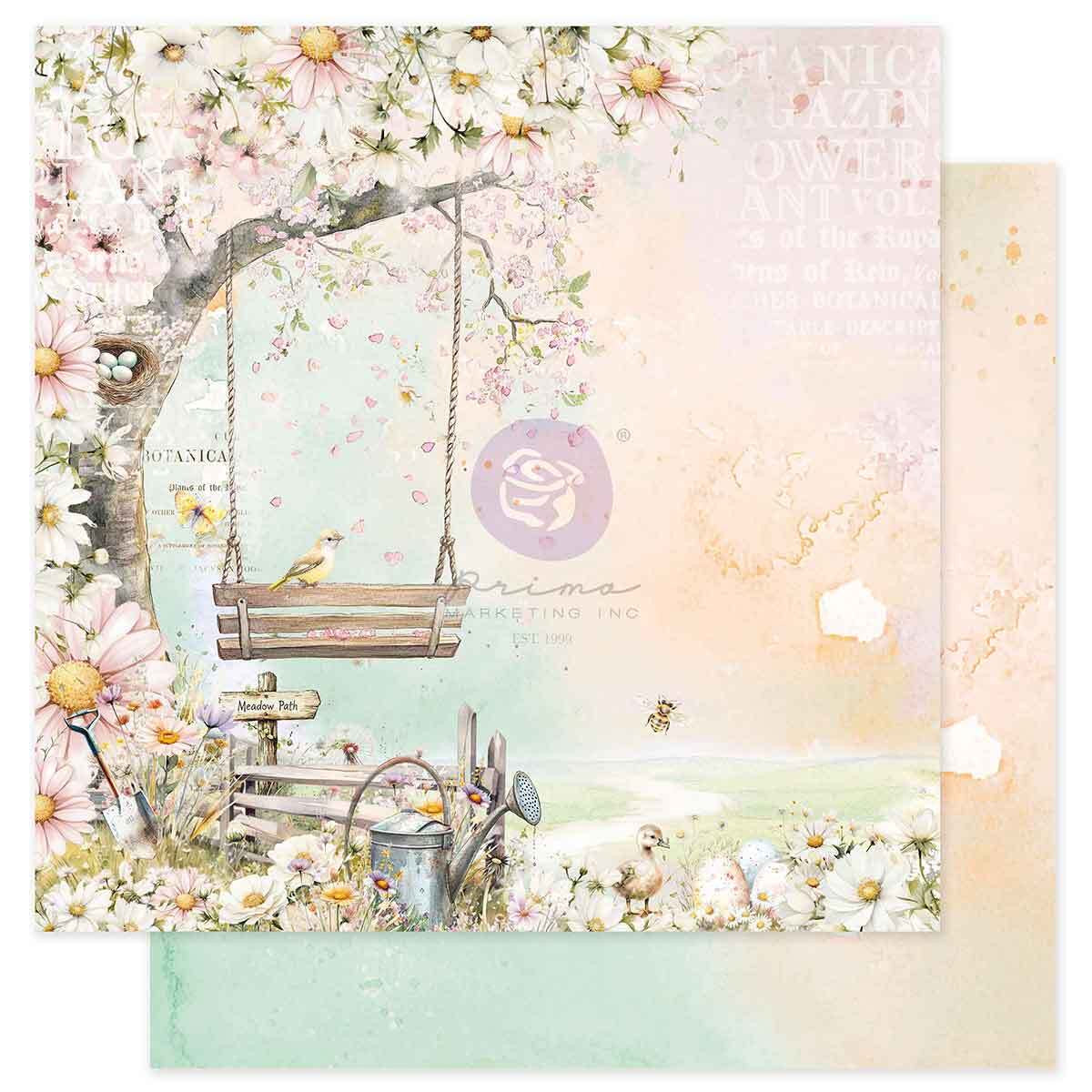 Among the Wildflowers Collection - 12x12 Paper Pad, 14 sheets | Prima Marketing Inc
