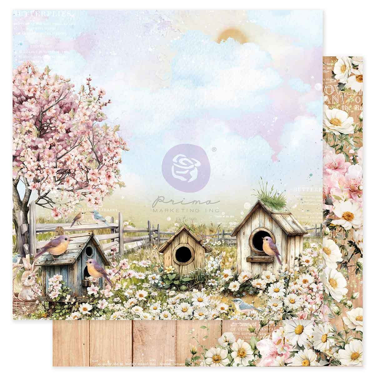 Among the Wildflowers Collection - 12x12 Paper Pad, 14 sheets | Prima Marketing Inc