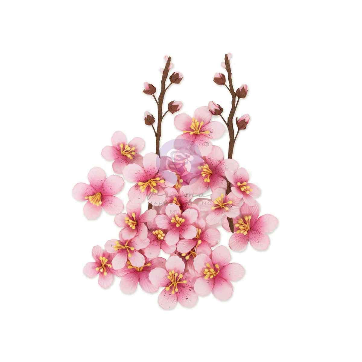 Among the Wildflowers Collection Flowers - Spring Twig, 22 pcs | Three Girls Tale | Prima Marketing Inc