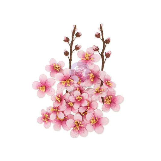 Among the Wildflowers Collection Flowers - Spring Twig, 22 pcs | Three Girls Tale | Prima Marketing Inc
