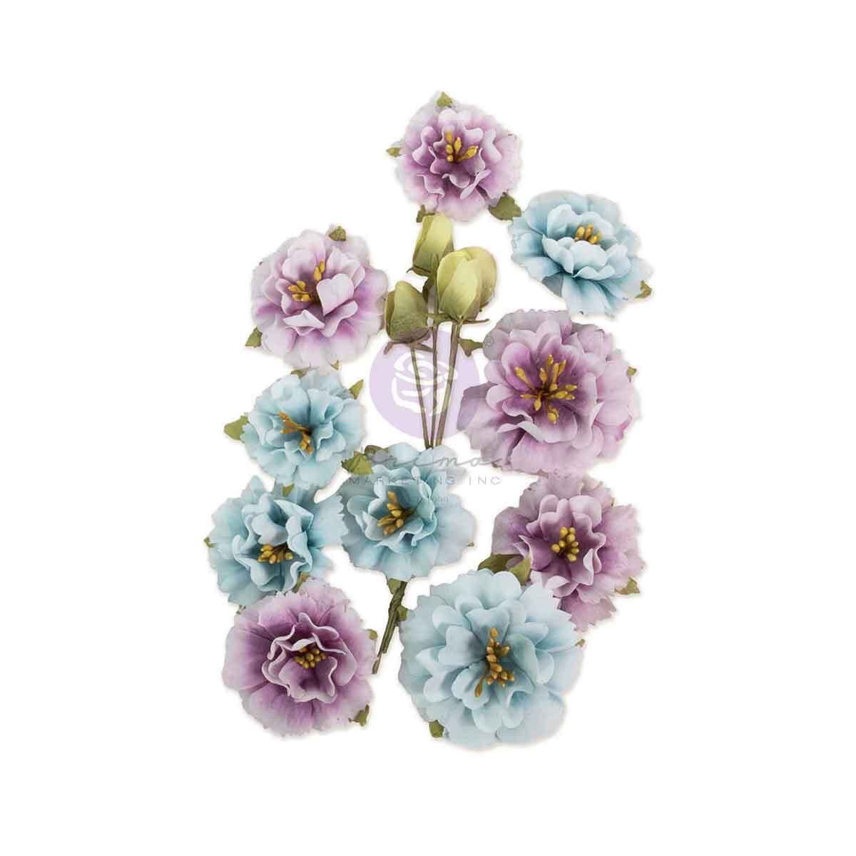 Among the Wildflowers Collection Flowers - Lilac Breeze, 14 pcs | Three Girls Tale | Prima Marketing Inc