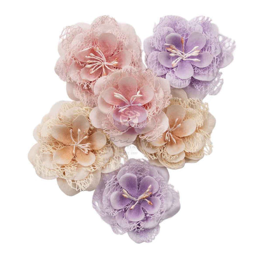 Sweet Spring Collection Flowers - Beautiful Nest, 6 pcs | Frank Garcia | Prima Marketing Inc