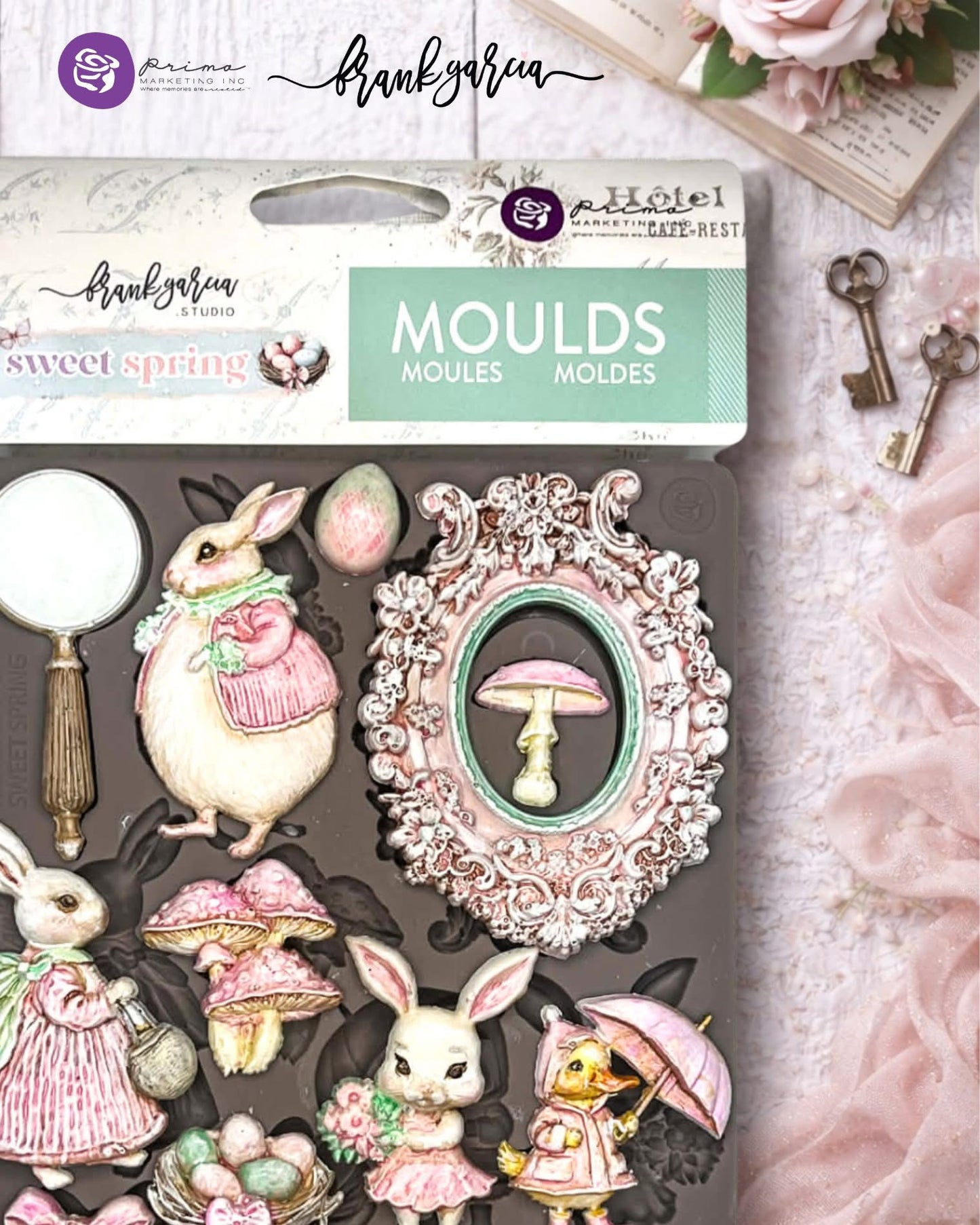 Sweet Spring Collection Decor Mould® | 5” x 8” | Frank Garcia | Prima Marketing Inc