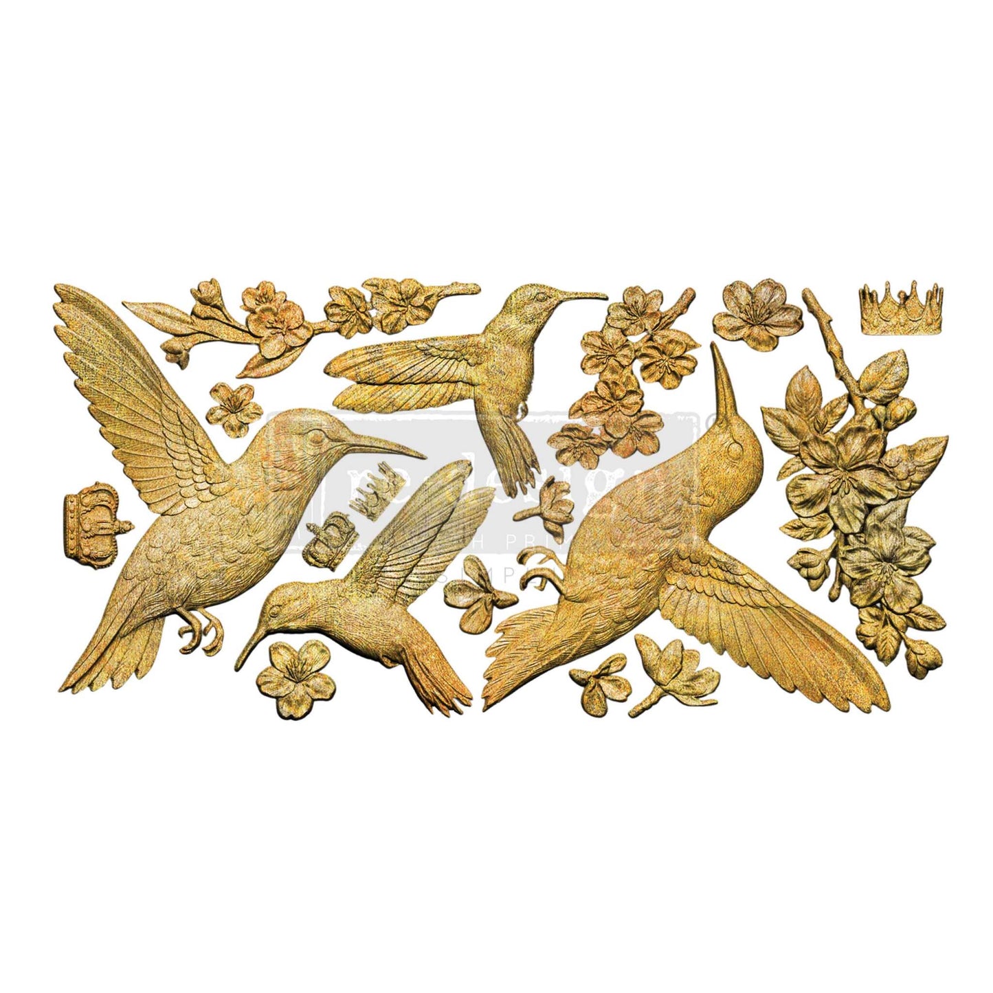 Decor Mould® - Bloom and Flutter | 5” x 10” x 8mm | Redesign with Prima