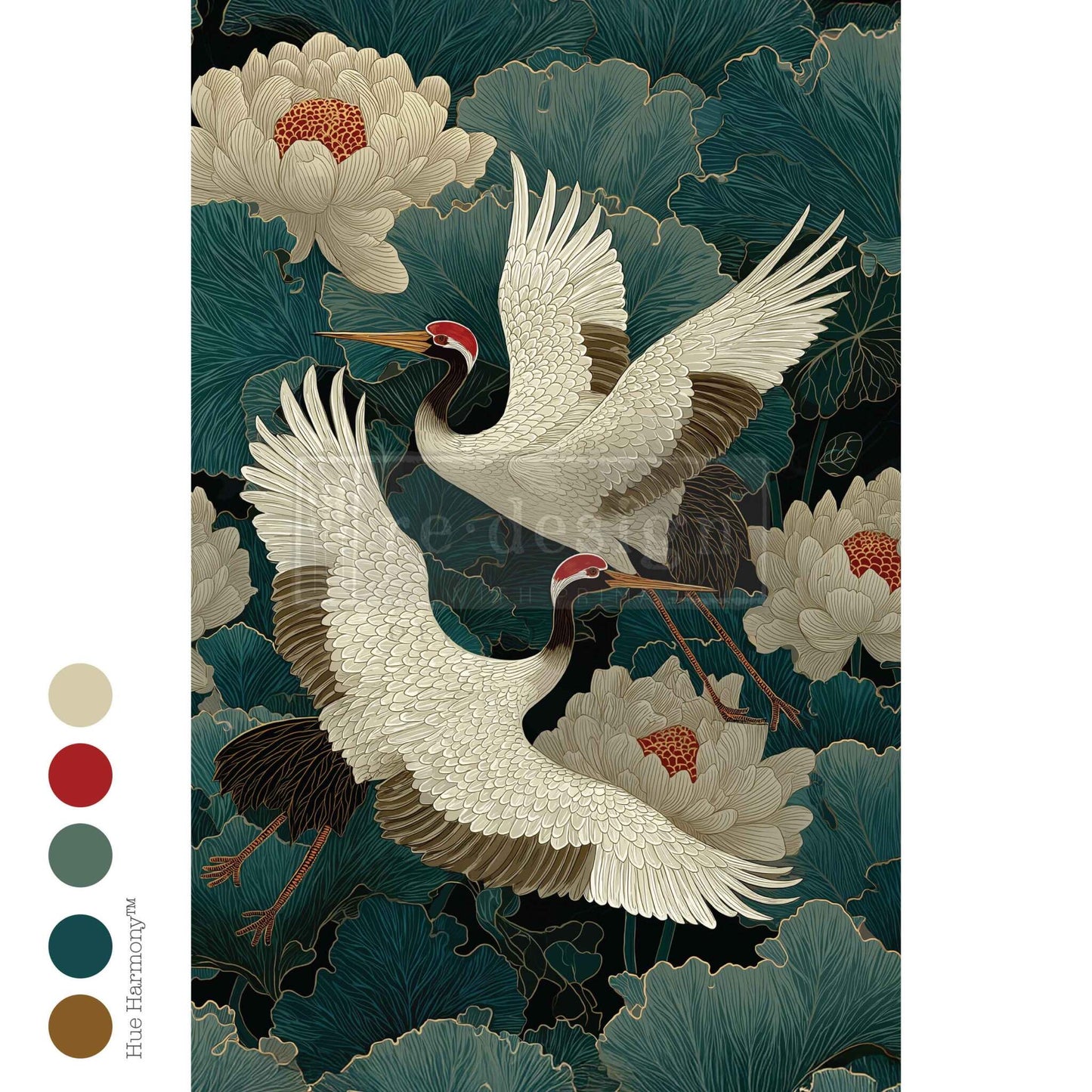 Decoupage Tissue Paper - Grace in Flight | 19.5”x30” | Redesign with Prima
