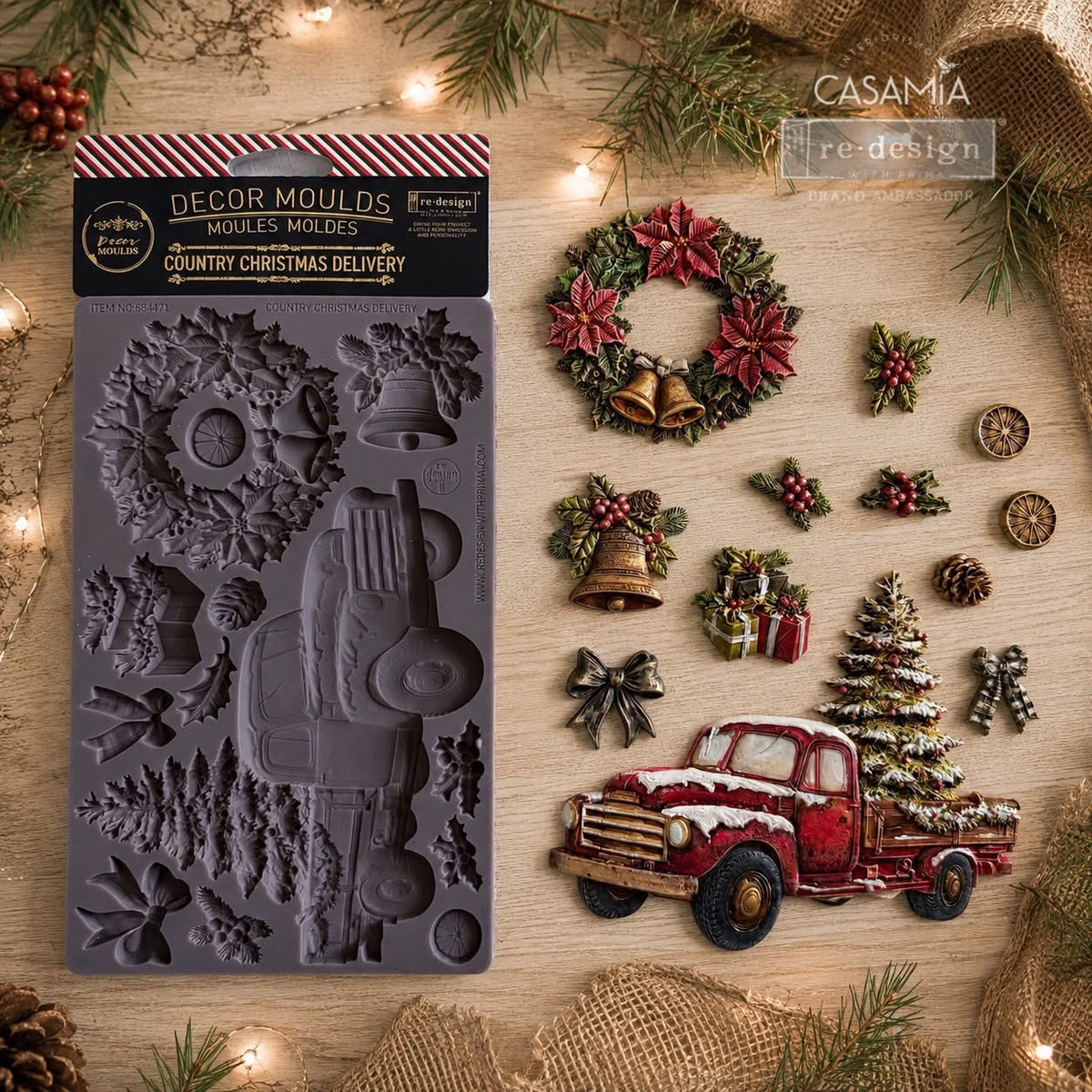 Decor Moulds® - Country Christmas Delivery | NEW! | Redesign with Prima