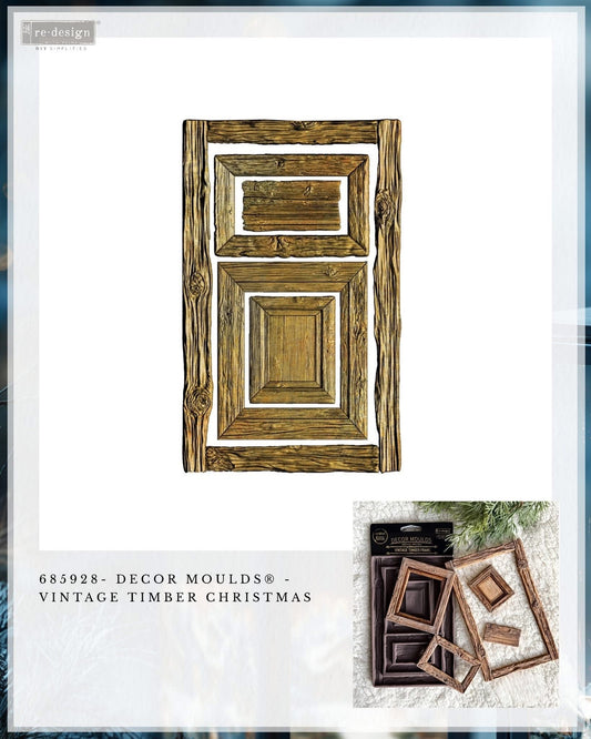 Decor Moulds® - Vintage Christmas Timber Frame | NEW! | Redesign with Prima