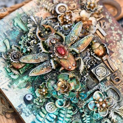A3 Decoupage Fiber - Chestnut Street | 3 sheets, 11.7"x16.5" | Finnabair | Redesign with Prima