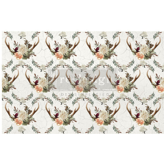 Decoupage Tissue Paper - Cedar Creek | 1 sheet, 19.5”x30” | Redesign with Prima