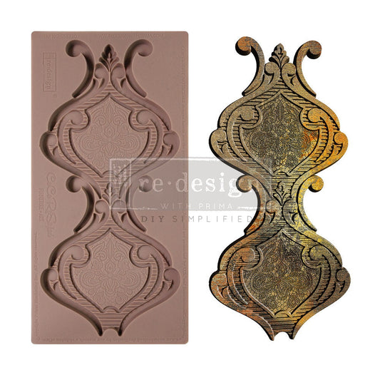Decor Mould® - Darling Damask | 5”x10”x8mm | CeCe | Redesign with Prima