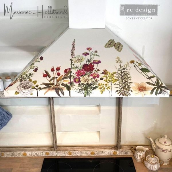 Large Decor Transfers® - Floral Collection | Reduced Price | 24”x35” | Redesign with Prima