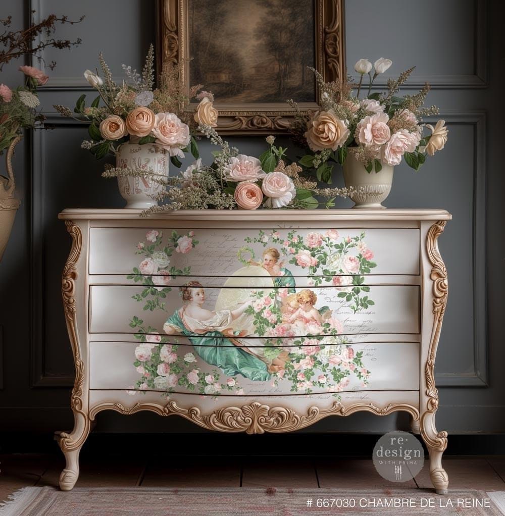 Large Decor Transfers® - Chambre de la Reine | 3 pcs, 24”x35 | Redesign with Prima