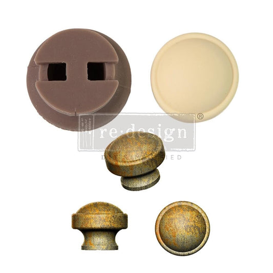 Knob Mould Set - Regal Aura | hardware included | DIY Resin Knobs | Redesign with Prima