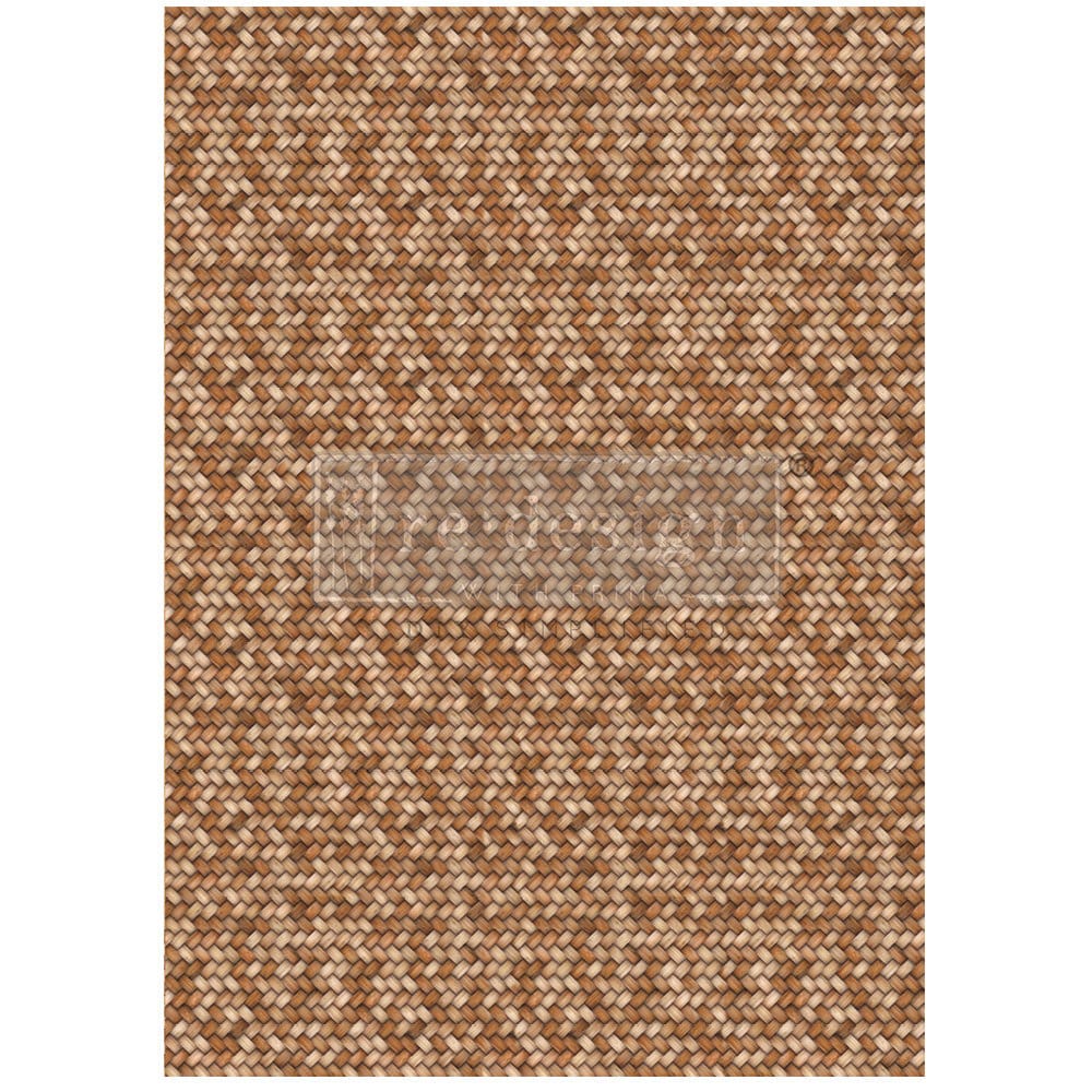 A1 Decoupage Fiber - Braided Bliss | 1 sheet, 23.4” x 33.1” | Redesign with Prima