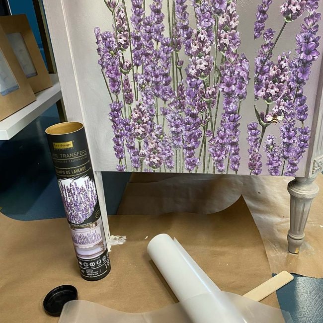 Large Decor Transfers® - Champs De Lavende | 3 sheets, 24”x35” | Redesign with Prima