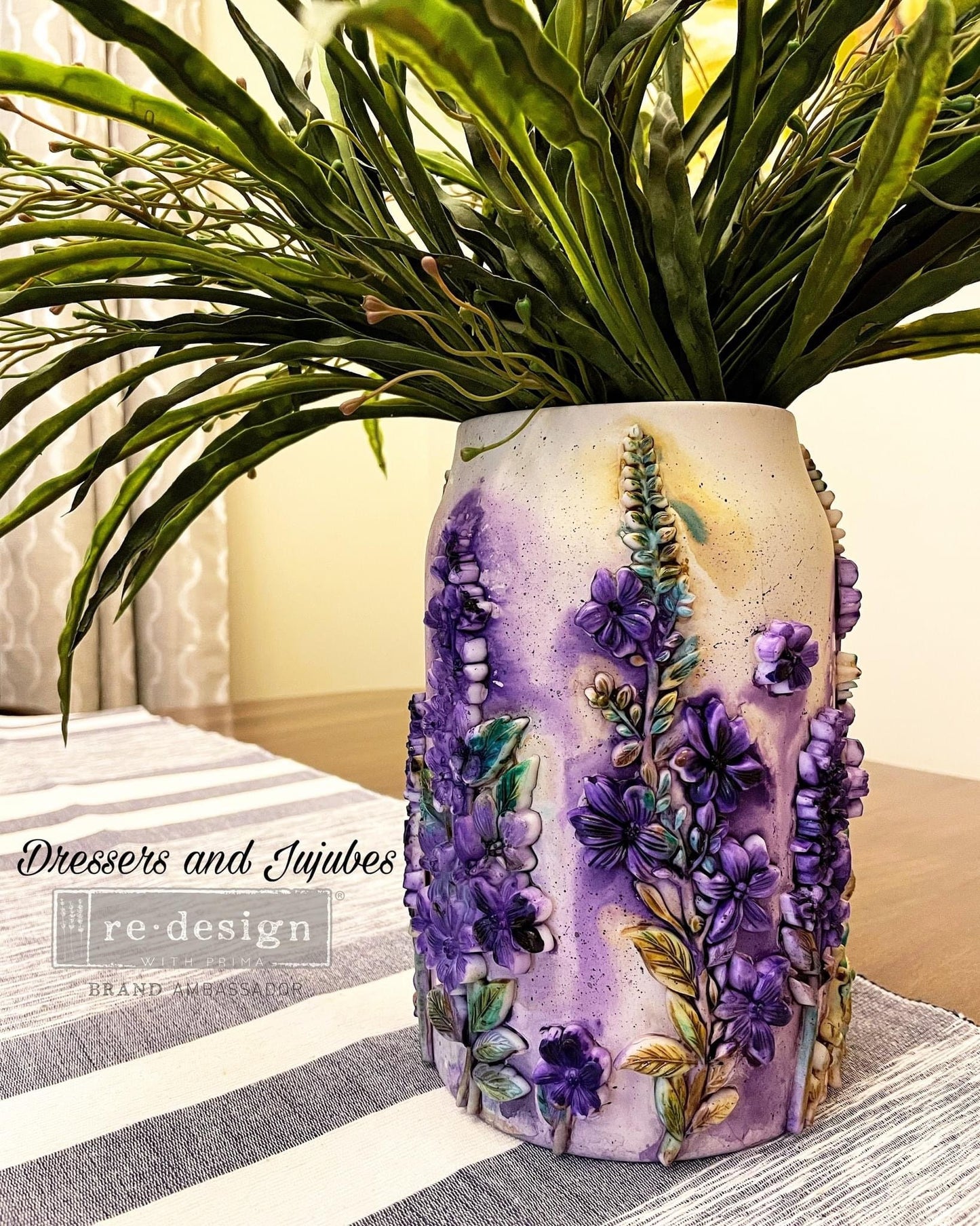 Décor Mould® - Country Blossom | 1 pc, 5”x8” | Redesign with Prima