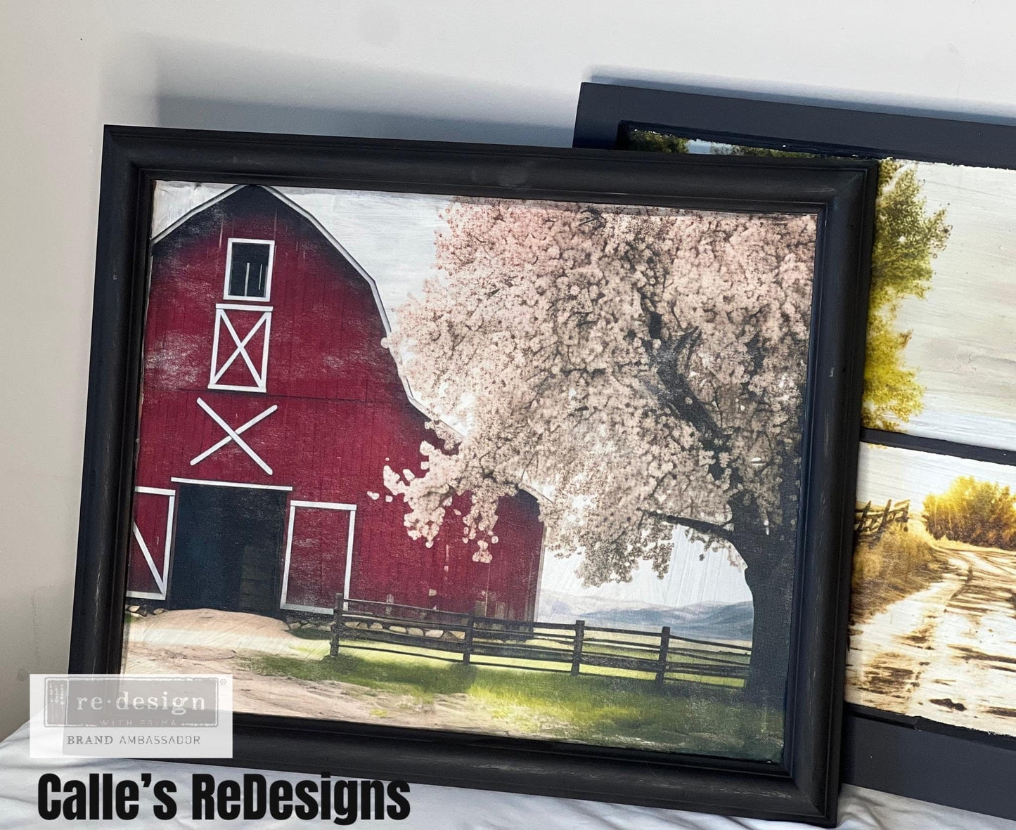 Decoupage Tissue Paper Pack - Haystack Hues | 11.7”x16.5, 3 sheets | Country Barn | Redesign with Prima