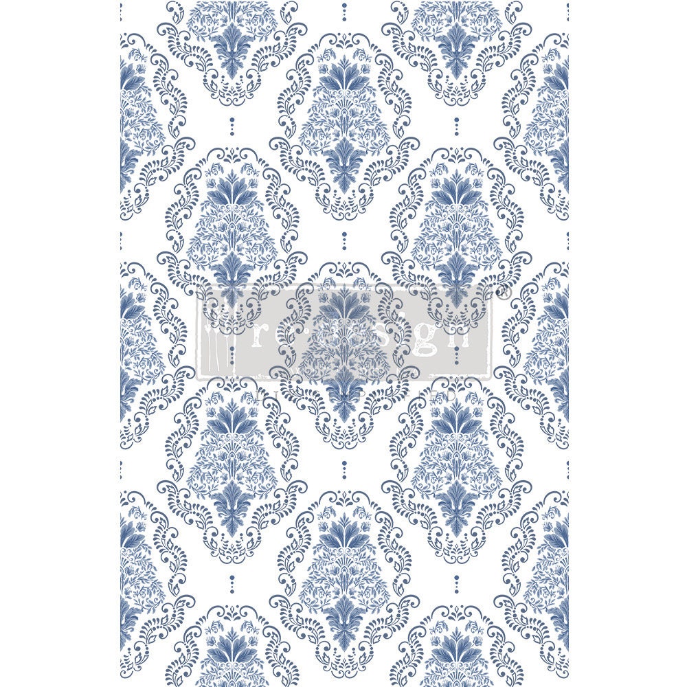Large Decor Transfers® - Dana Damask | Kacha |  24”x35”, 2 sheets | Redesign with Prima