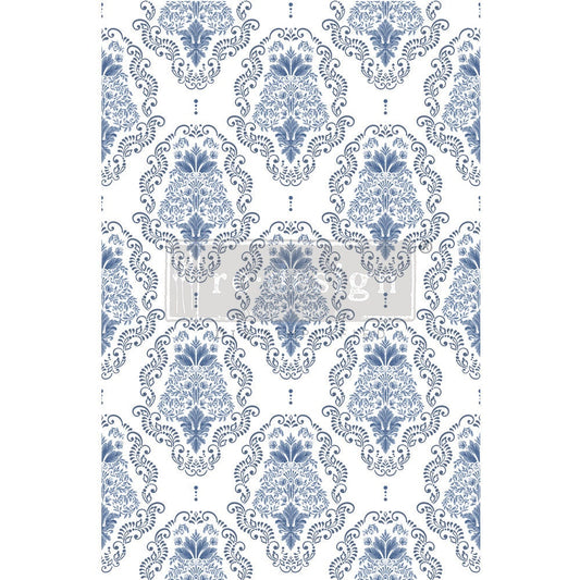 Large Decor Transfers® - Dana Damask | Kacha |  24”x35”, 2 sheets | Redesign with Prima