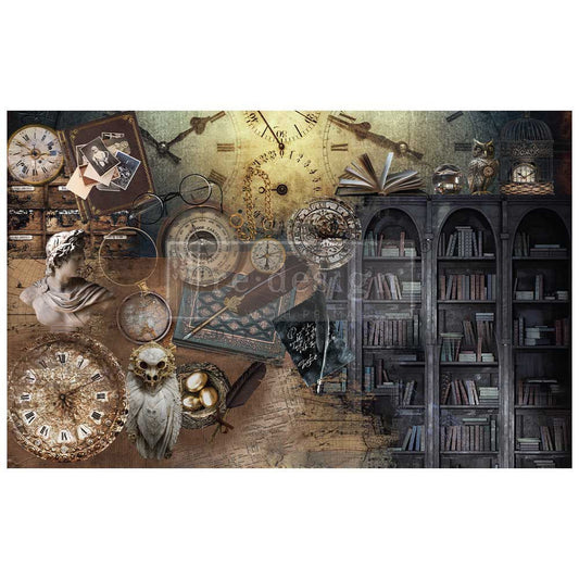 A1 Decoupage Fiber - Archival Notes | 23.5 x 33.1” | Redesign with Prima