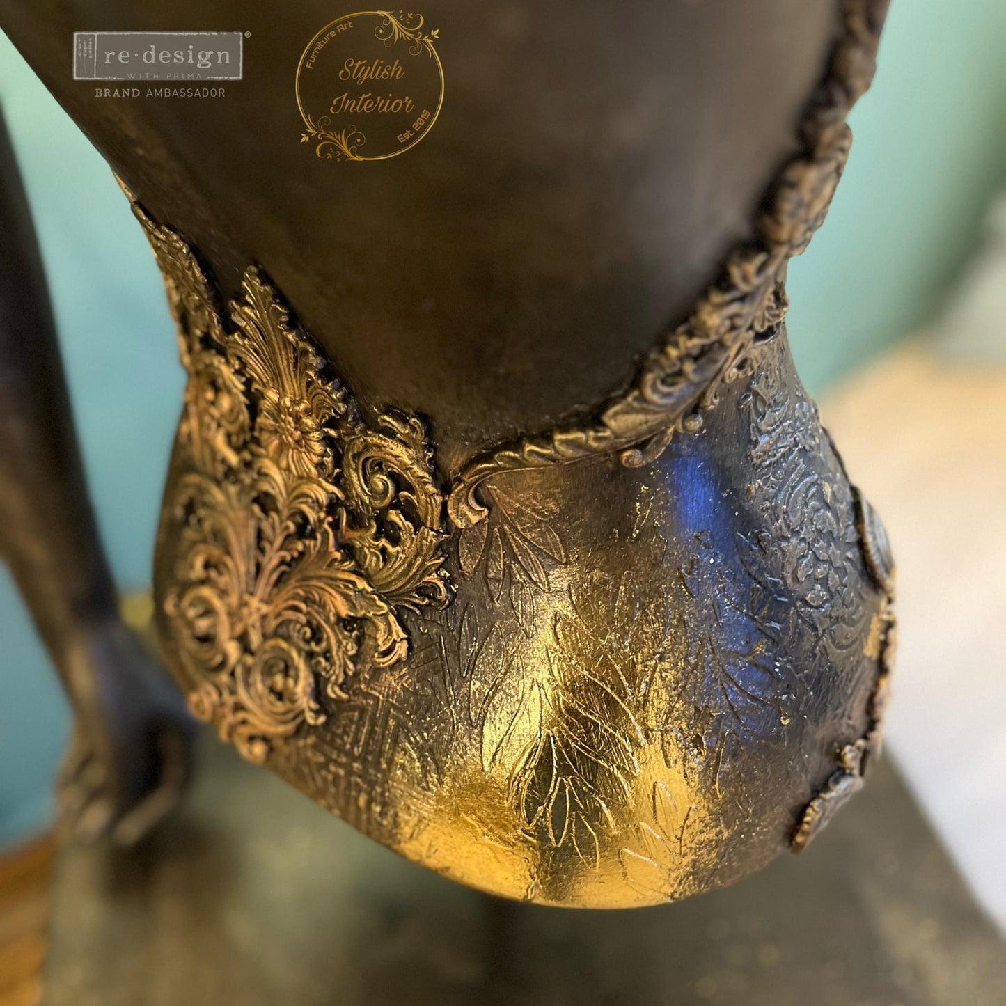 Decor Mould® - Salon de la Belle Epoque | 1 pc, 6”x6” | Redesign with Prima