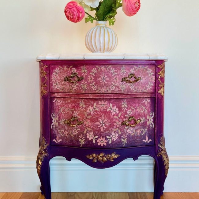 Large Decor Transfers® - Flower Garland | 24”x35”, 2 pcs | Floral Border | Redesign with Prima