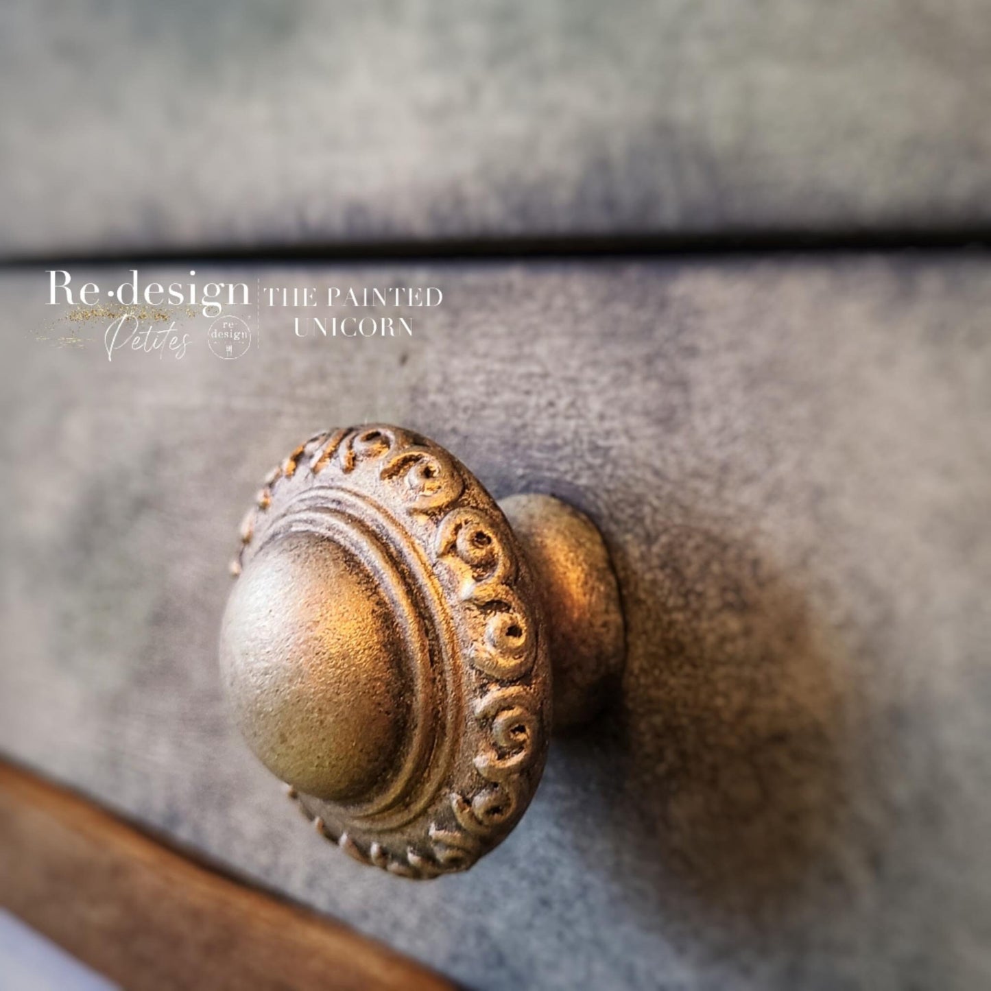 Knob Mould Set - Luxe Ornate | 1 Knob Set, includes hardware | Redesign with Prima