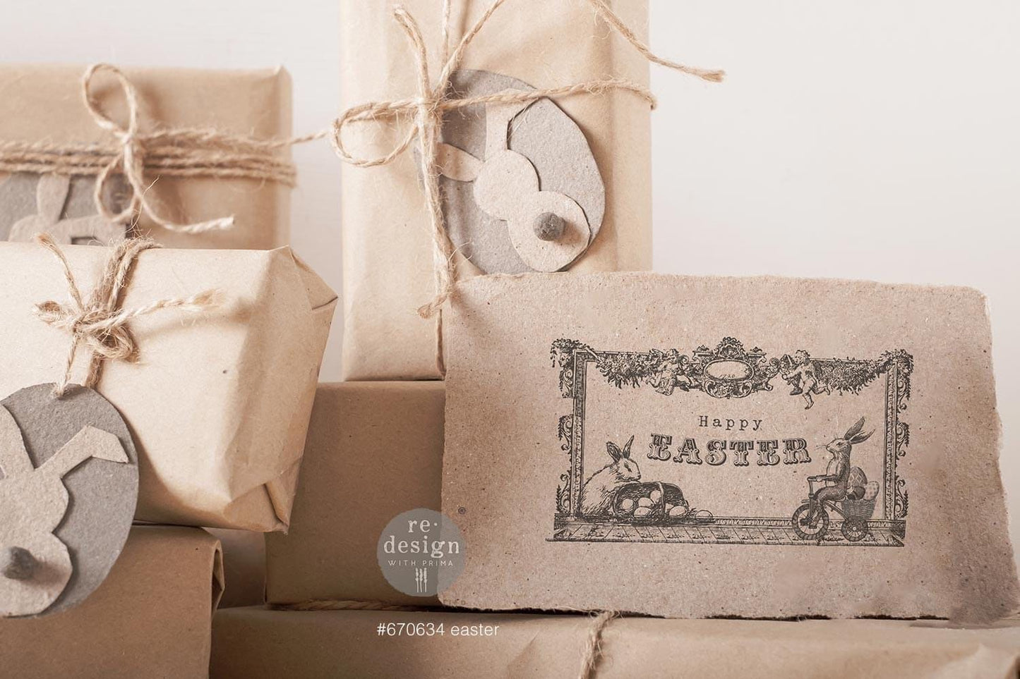 Decor Stamp - Easter | 1 pc, 9”x12” | Redesign with Prima