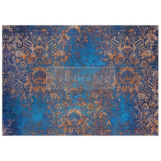 A1 Decoupage Fiber - Aged Patina | 1 sheet, 23.4”x33.1” | Redesign with Prima