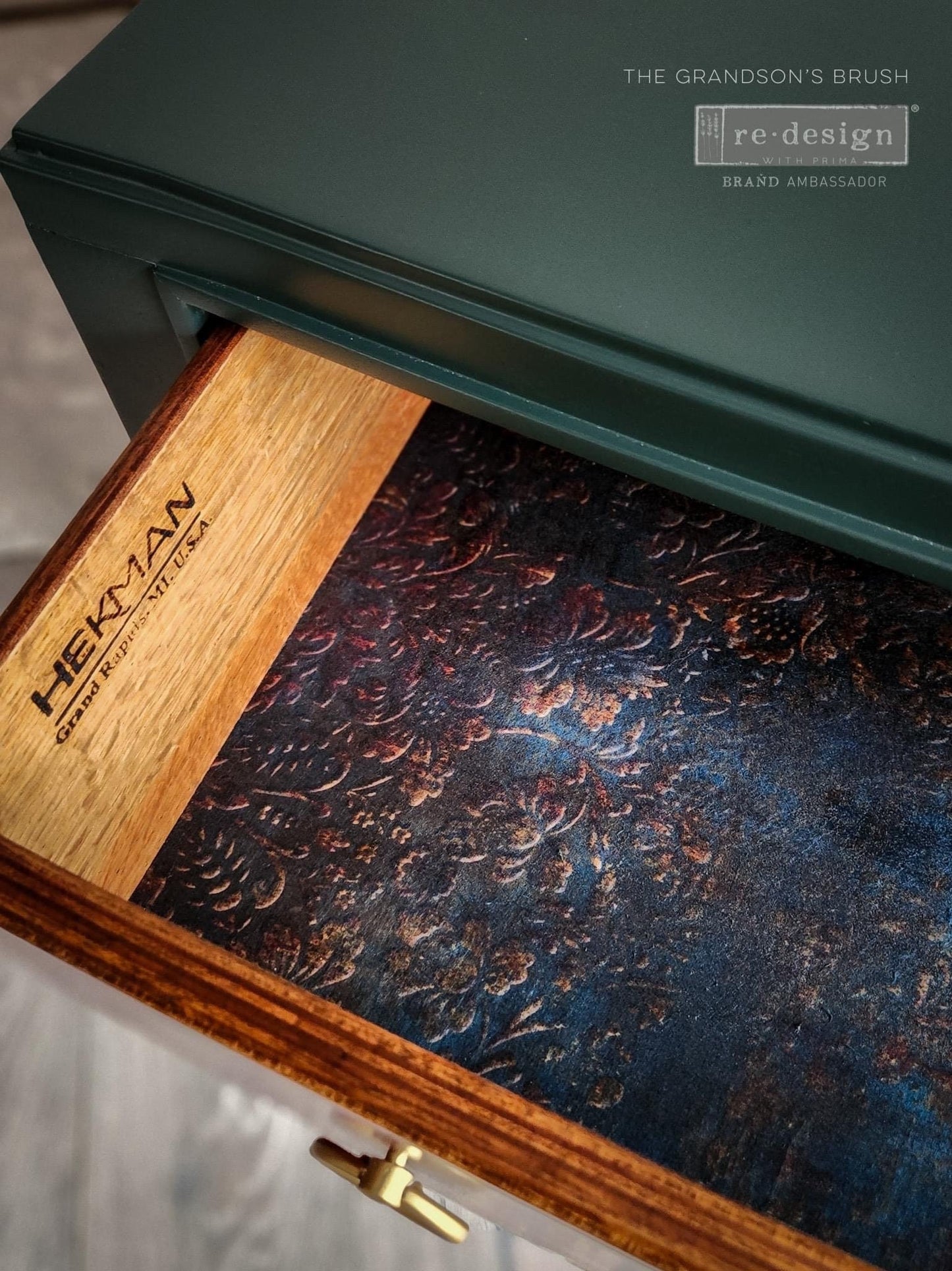 A1 Decoupage Fiber - Aged Patina | 1 sheet, 23.4”x33.1” | Redesign with Prima