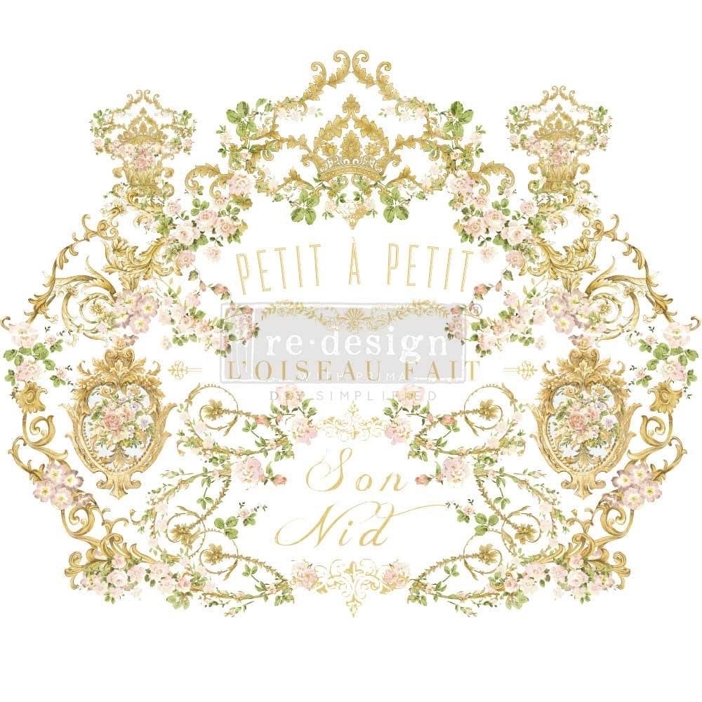 Large Decor Transfers® - Petit A Petit | Kacha | 24” x 35” | Redesign with Prima