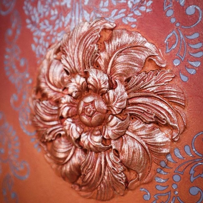 Decor Mould® - Engraved Medallions | 5”x10” x8mm | Kacha | Redesign with Prima