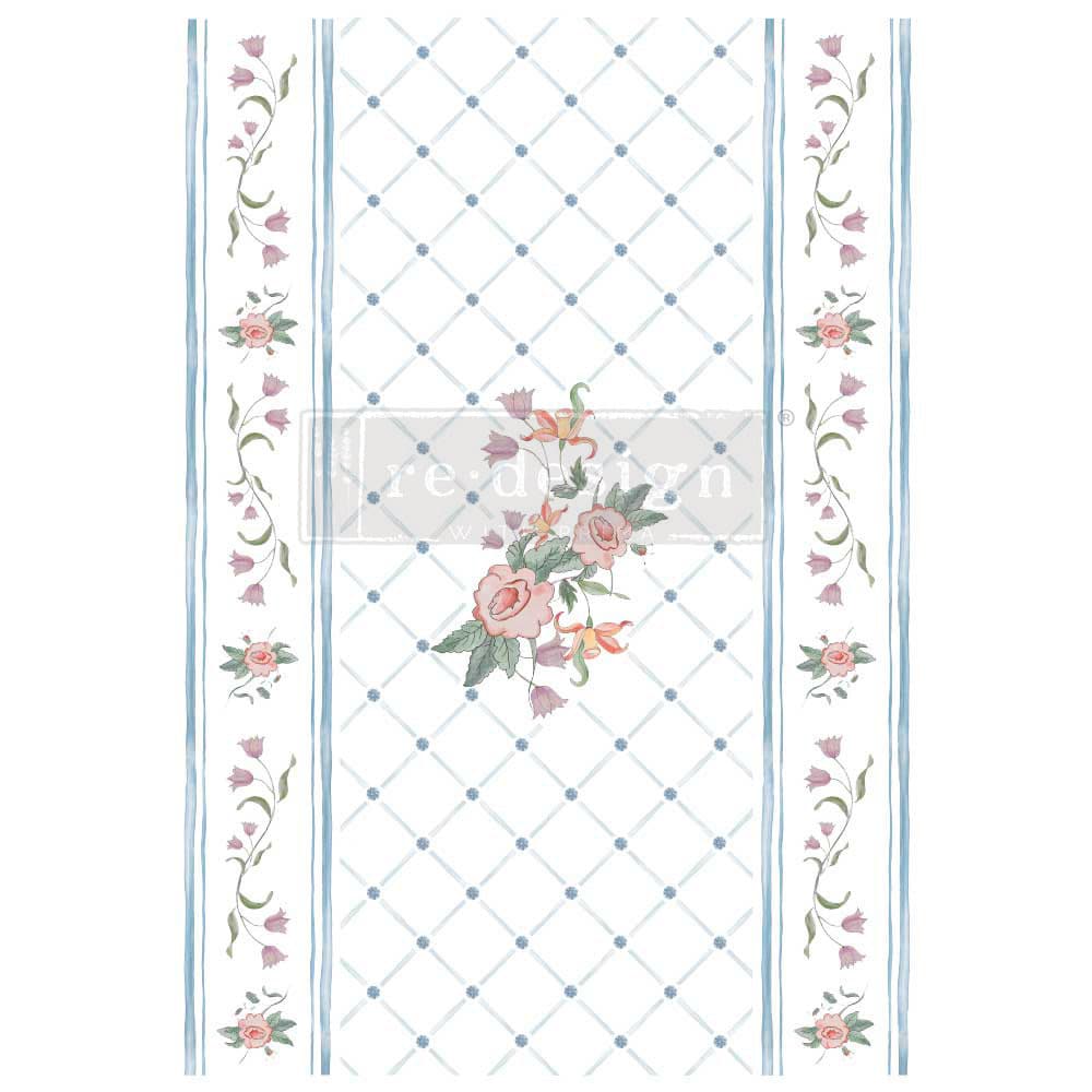 Large Décor Transfers® - Swedish Posey | 24”x30” | Annie Sloan | Redesign with Prima