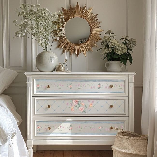 Large Décor Transfers® - Swedish Posey | 24”x30” | Annie Sloan | Redesign with Prima