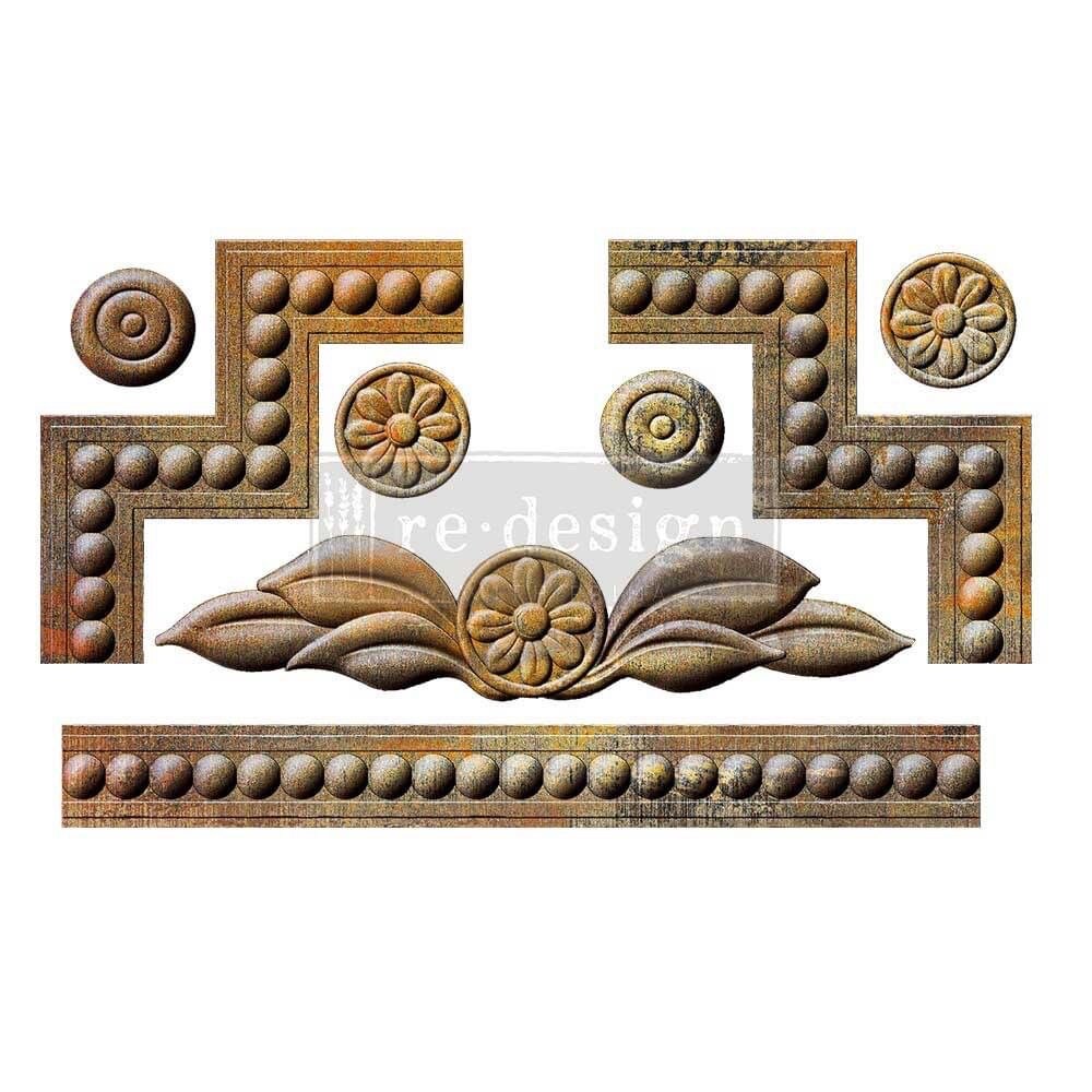 Decor Mould® - Swedish Posy | 5"x8" | Annie Sloan | Redesign with Prima