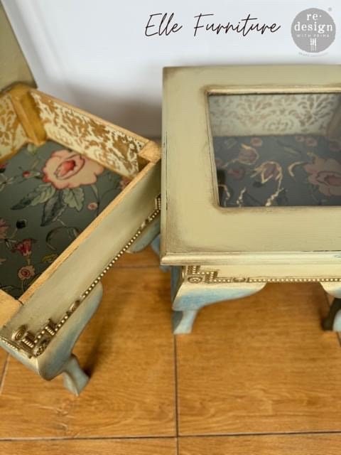A1 Decoupage Fiber - Swedish Posy | 23.4 x 33.1” | Annie Sloan Floral Design | Redesign with Prima