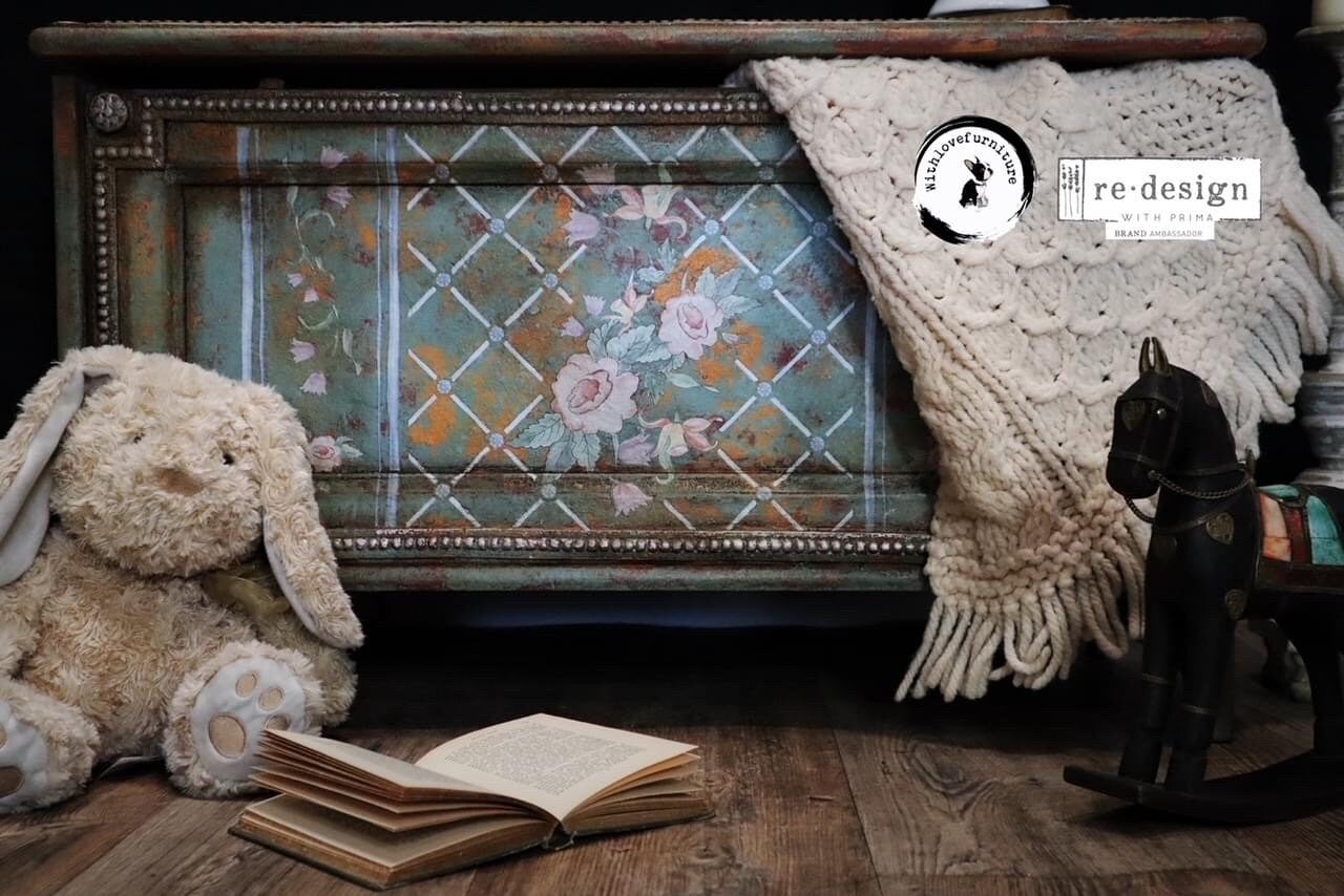 Large Décor Transfers® - Swedish Posey | 24”x30” | Annie Sloan | Redesign with Prima