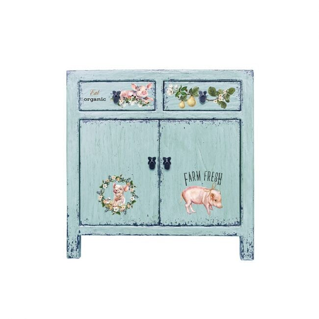 Mini Decor Transfers® - Farm Fresh | 6"x12"-3 sheets | Redesign with Prima