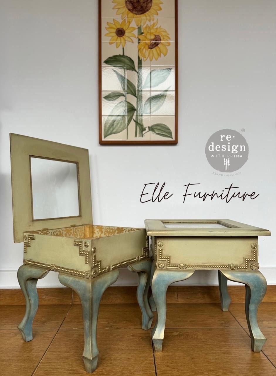Decor Mould® - Swedish Posy | 5"x8" | Annie Sloan | Redesign with Prima