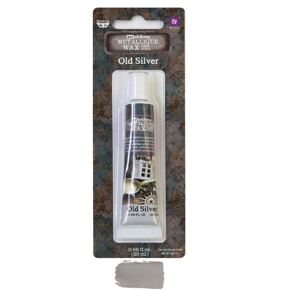 Metallic Wax - Old Silver | Finnabair | 20ml | Redesign with Prima