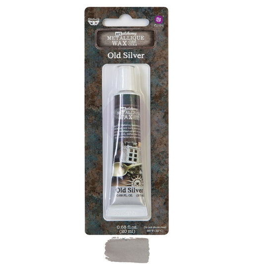 Metallic Wax - Old Silver | Finnabair | 20ml | Redesign with Prima