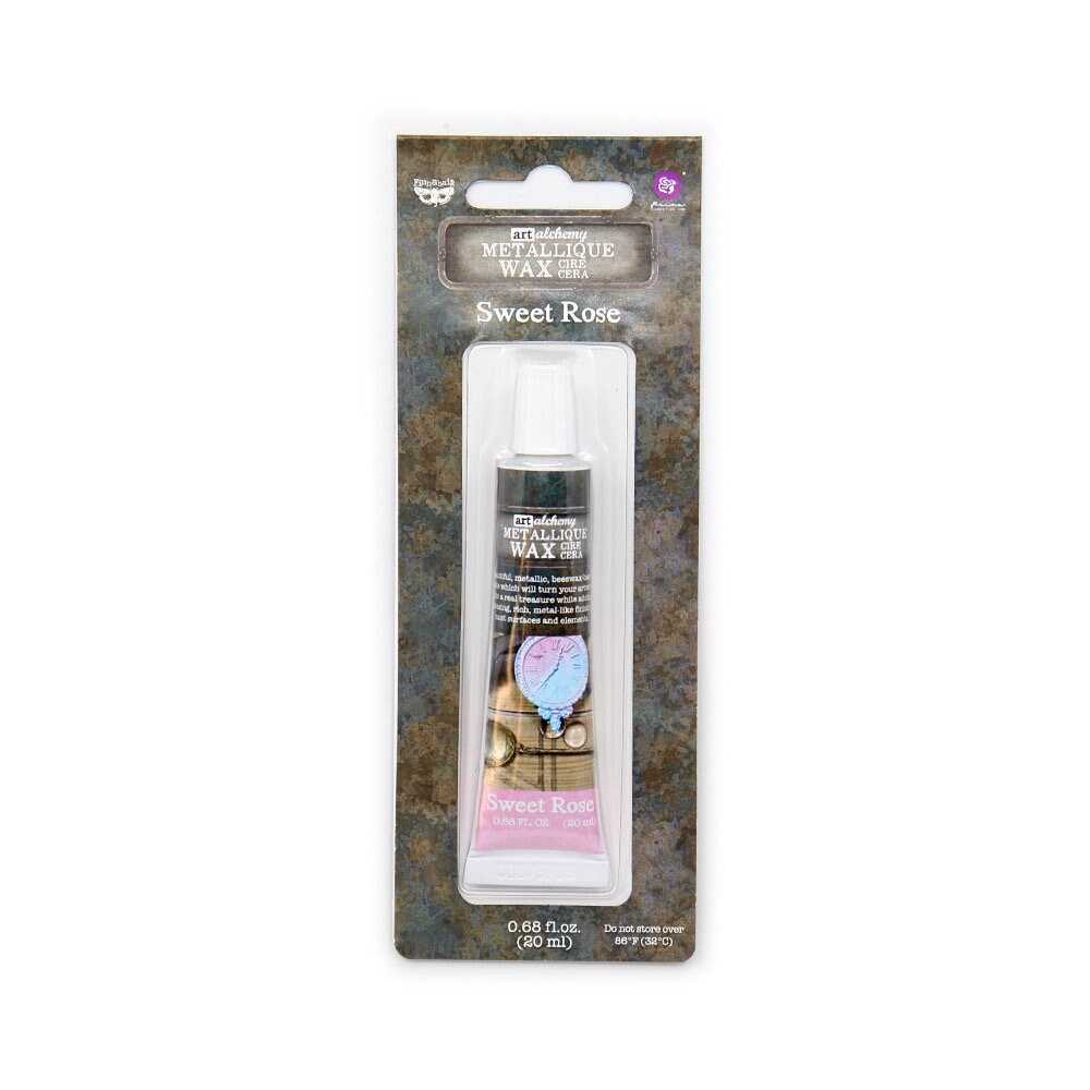 Metallic Wax - Sweet Rose | Finnabair |  20ml | Redesign with Prima |
