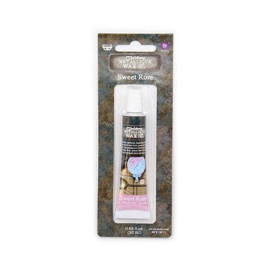 Metallic Wax - Sweet Rose | Finnabair |  20ml | Redesign with Prima |