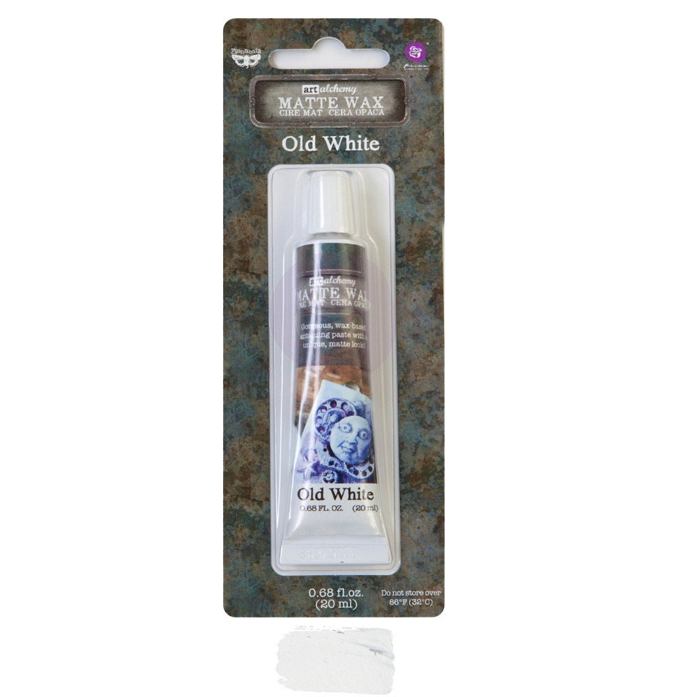 Matte Wax - Old White | Finnabair | 20ml | Redesign with Prima