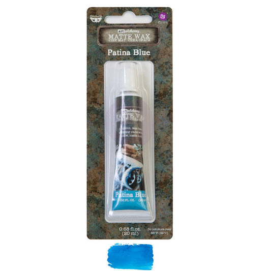 Matte Wax - Patina Blue | Finnabair | 20ml | Redesign with Prima