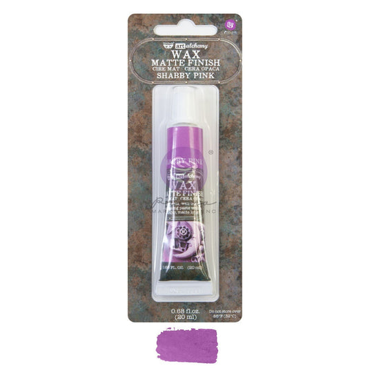 Matte Wax - Shabby Pink | 20ml | Finnabair |Redesign with Prima