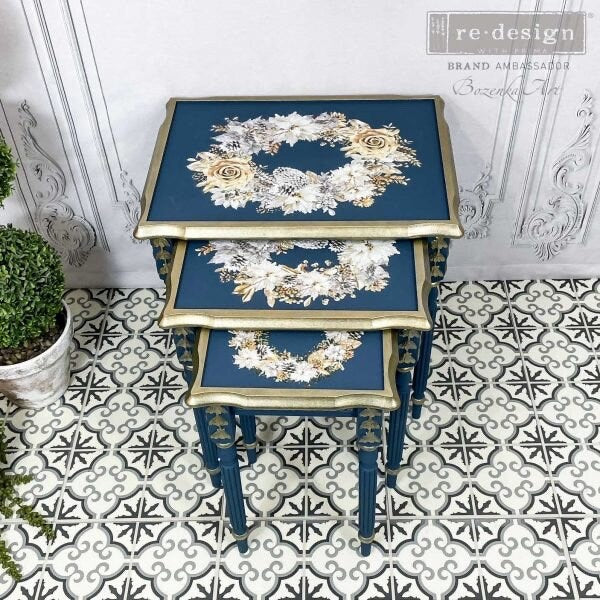 Middy Decor Transfers® - A Gilded Moment | 3 sheets, 8.5”x11” | Redesign with Prima