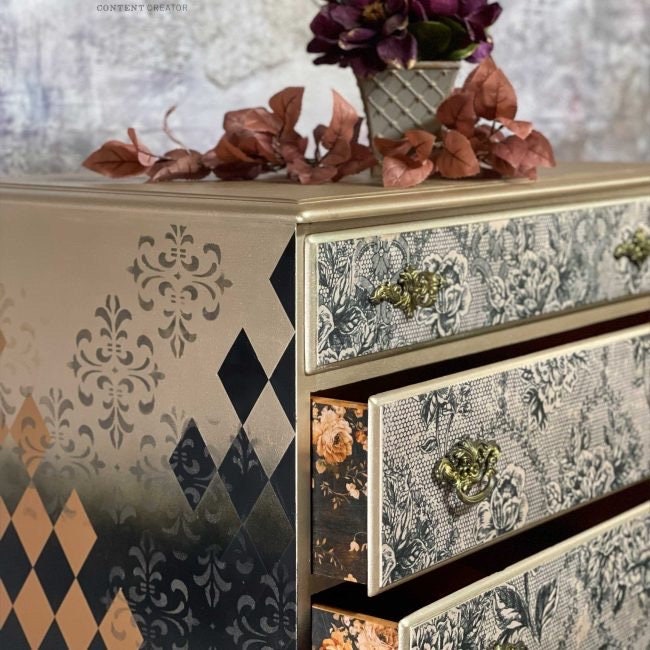 A1 Decoupage Fiber - Antique Laces | 1 sheet, 23.4”x33.1” | Redesign with Prima