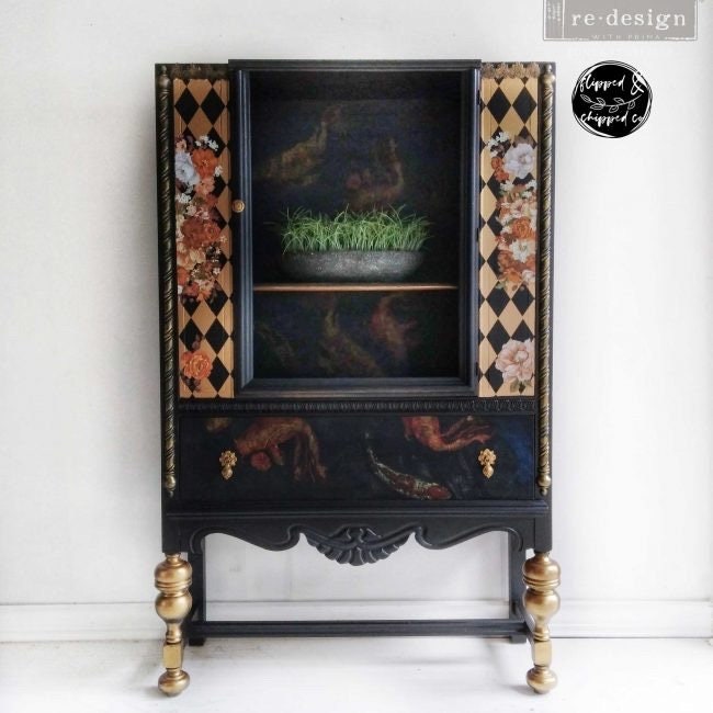 A1 Decoupage Fiber - Koi Pond | 1 sheet, 23.4” x 33.1” | Redesign with Prima